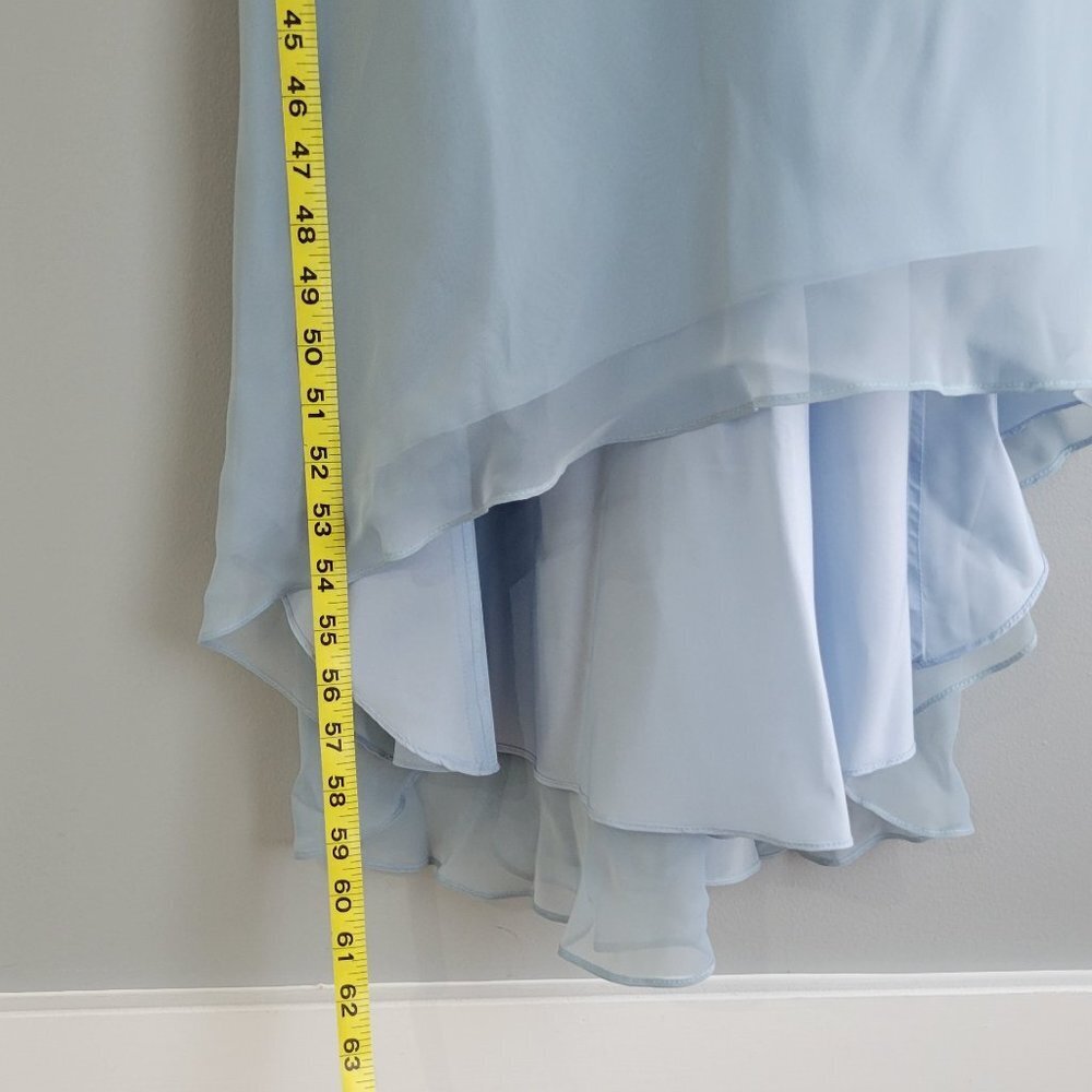 Long dress with with Matching Shawl from David's Bridal Size 6 - Picture 8 of 12